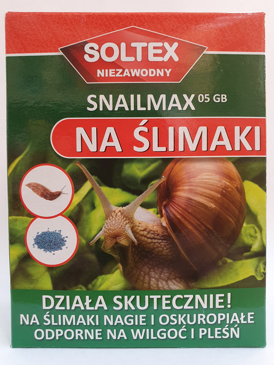 Granulowany środek zwalczający ślimaki Soltex Snailmax 05gb 1kg, 500g, 200g