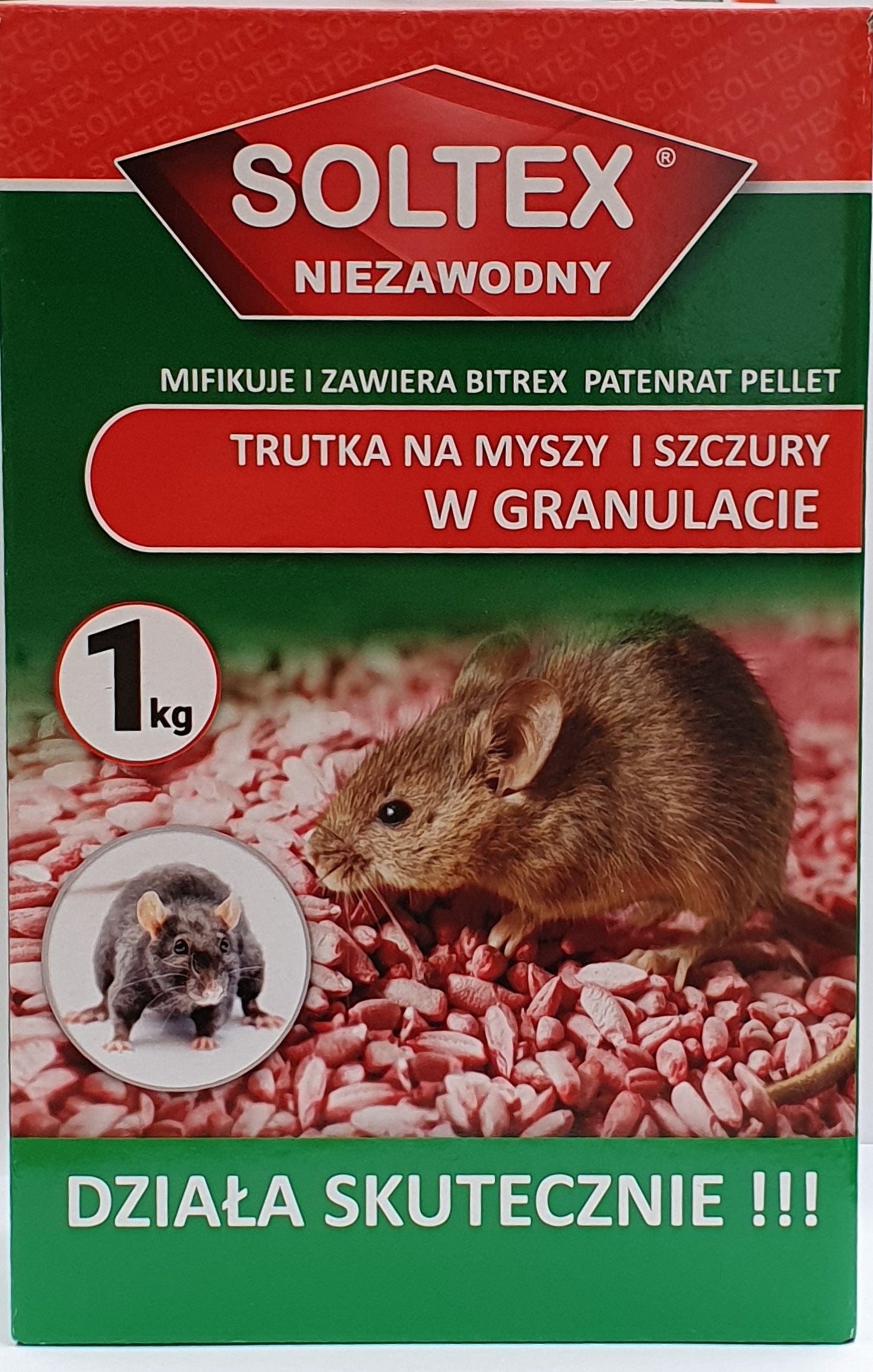 Soltex granulat na myszy i szczury 1kg