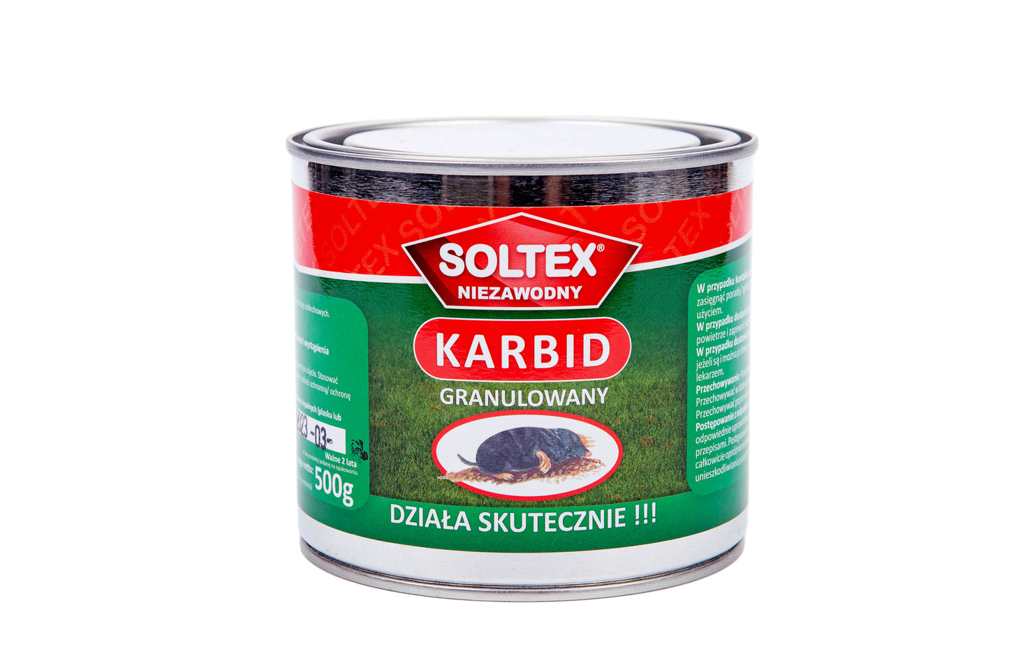 Karbid do zwalczania kretów Soltex 1kg