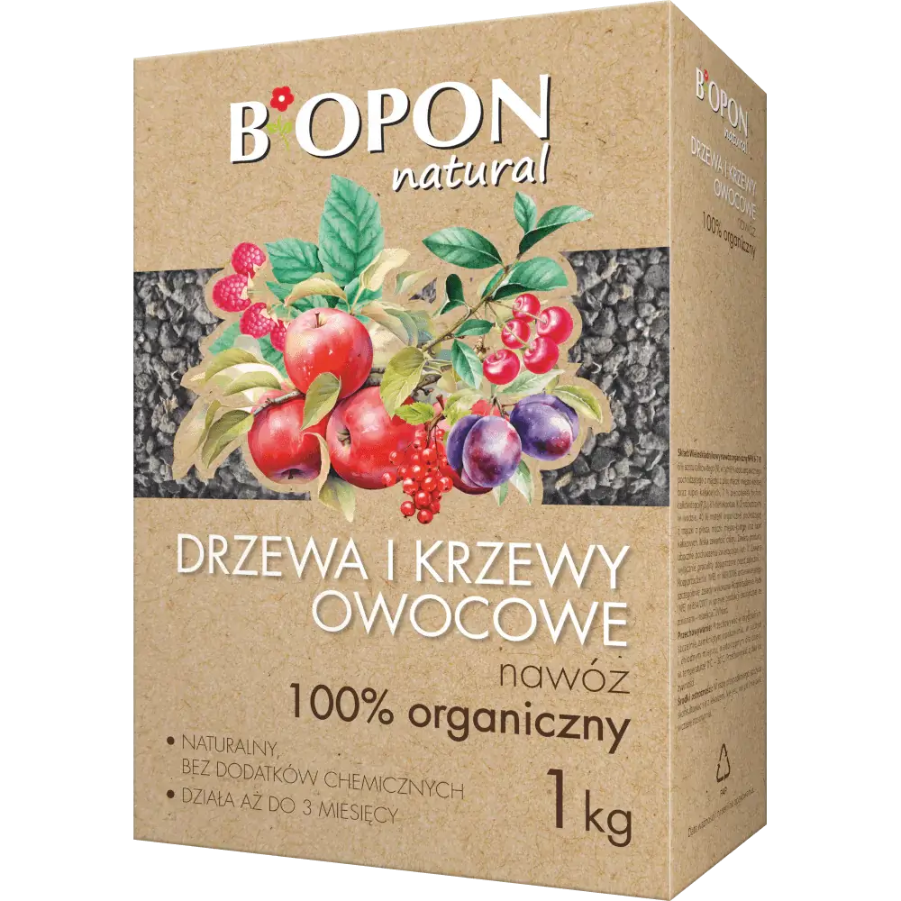 Organiczny nawóz do drzew i krzewów BOPON 1kg