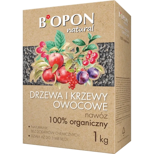 Organiczny nawóz do drzew i krzewów BOPON 1kg