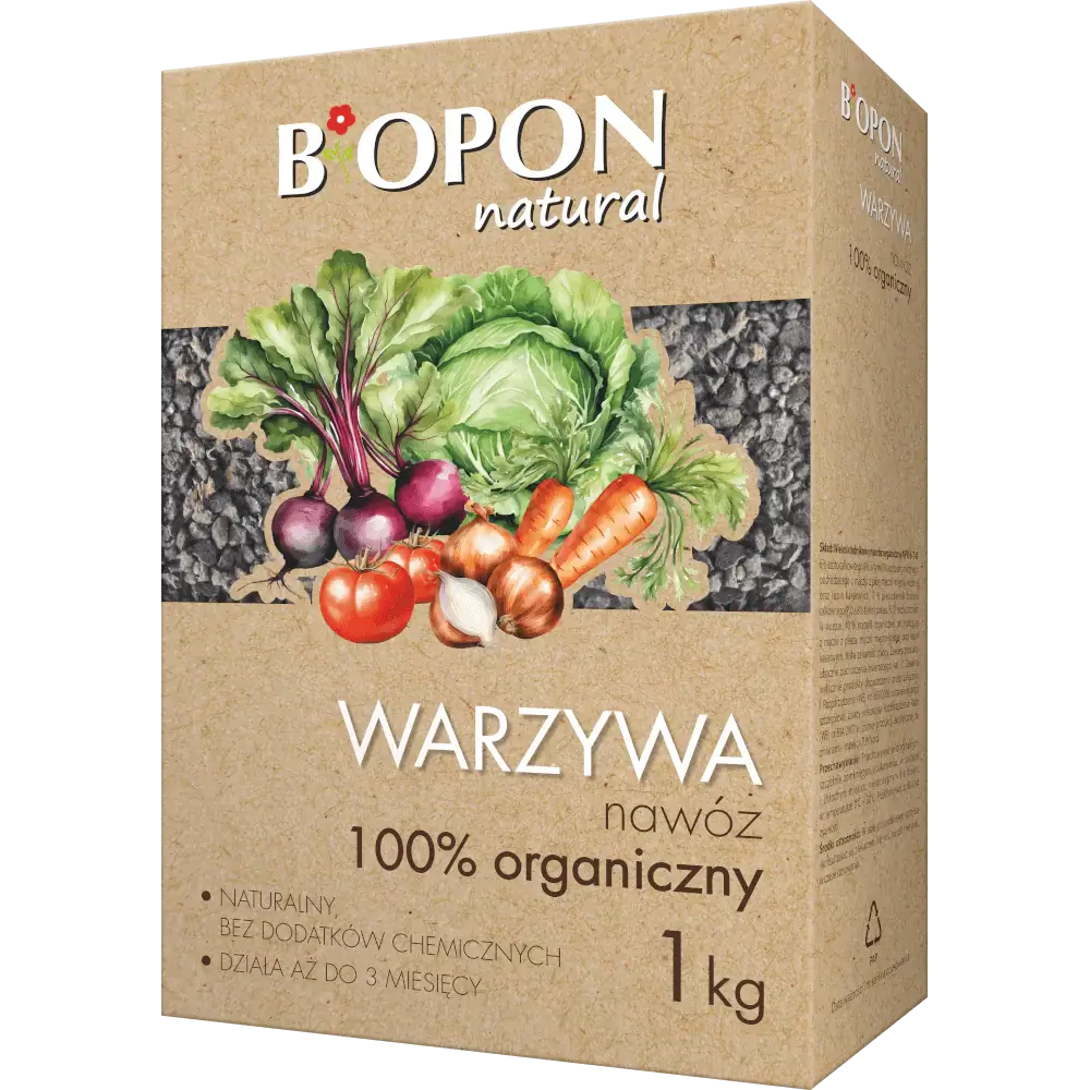 Organiczny nawóz do warzyw BOPON 1kg