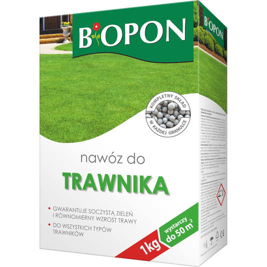 Granulowany nawóz do trawnika BOPON 1kg