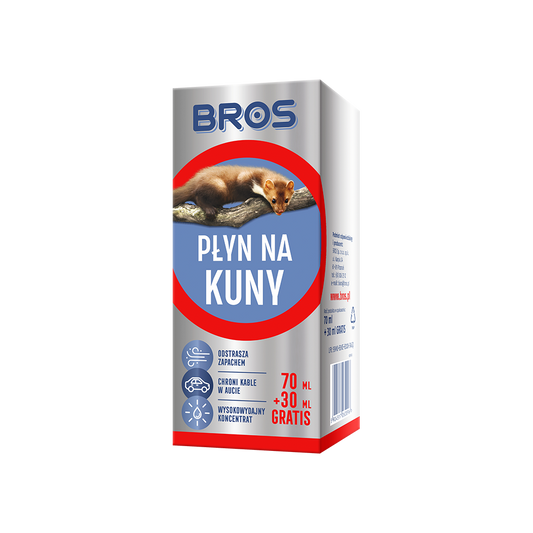 Płyn na kuny BROS 70ml + 30ml