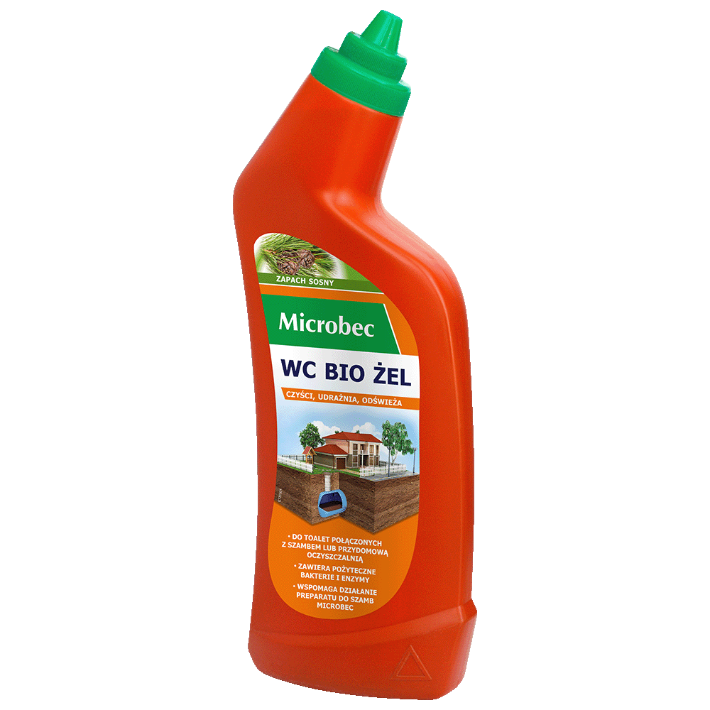 Preparat do czyszczenia sanitariów Microbec WC Bio Żel 750ml