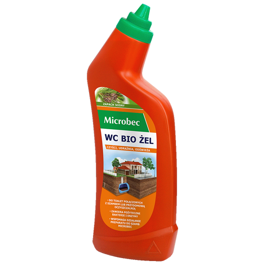 Preparat do czyszczenia sanitariów Microbec WC Bio Żel 750ml