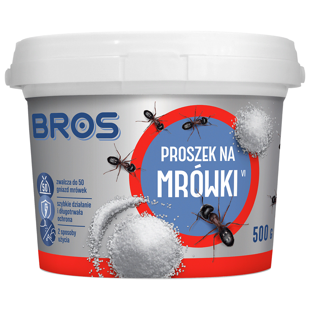 Proszek na mrówki BROS 250g, 500g, 1kg