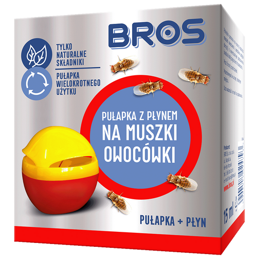 Pułapka na muszki owocówki BROS 15 ml