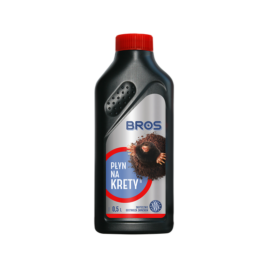 Płyn odstraszający krety BROS 500ml, 1L