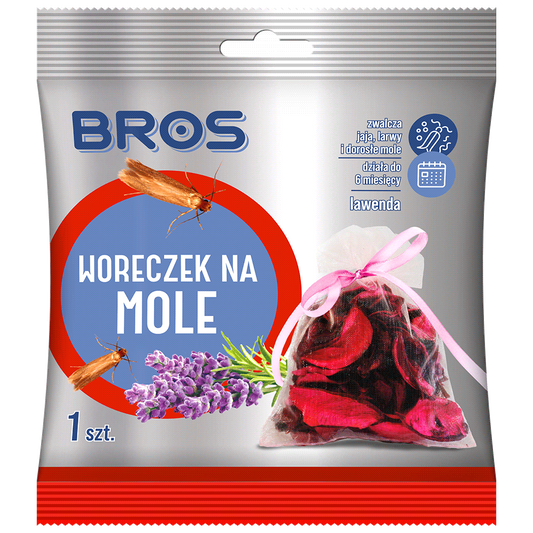 Woreczek lawendowy na mole Bros