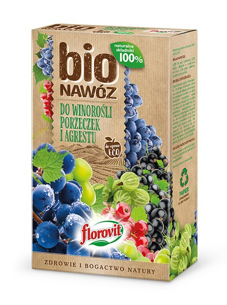 Florovit nawóz BIO 3kg porzeczka agrest