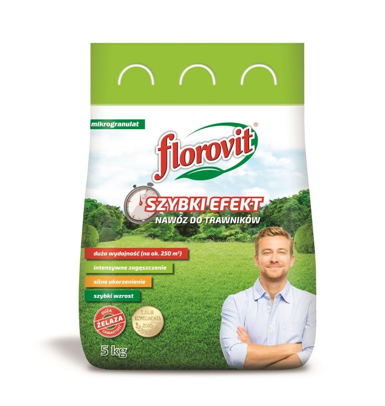 Florovit nawóz na trawnik szybki efekt 5kg