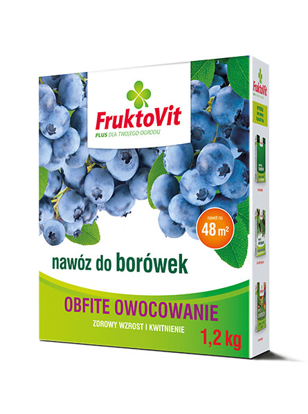 Fruktovit do borówek 5kg, 10kg nawóz granulowany