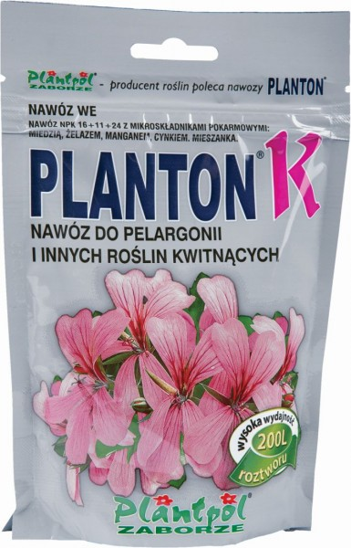 Nawóz rozpuszczalny do roślin kwitnących PLANTON K 200g