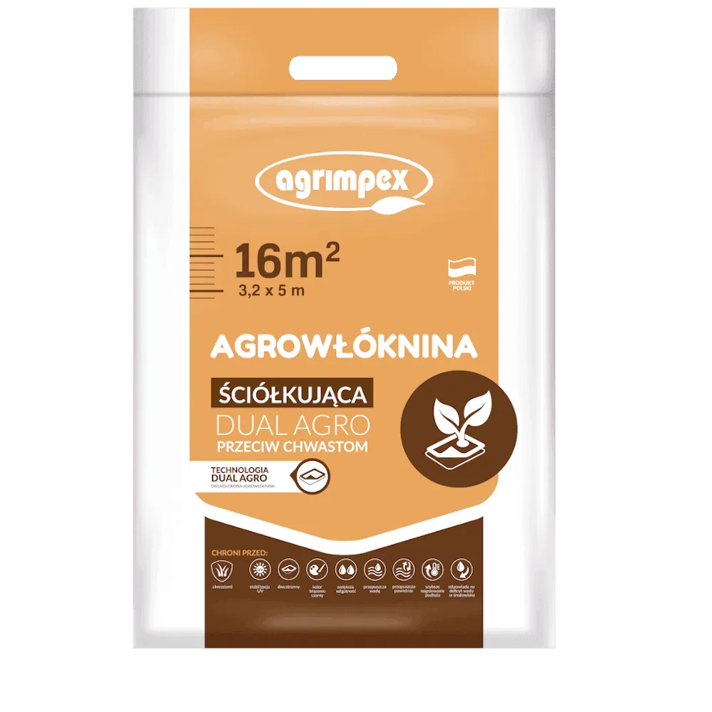 Paczka Agrowłókniny przeciw chwastom Agrimpex P50 1,6x10m