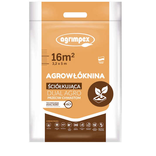 Paczka Agrowłókniny przeciw chwastom Agrimpex P50 1,6x10m