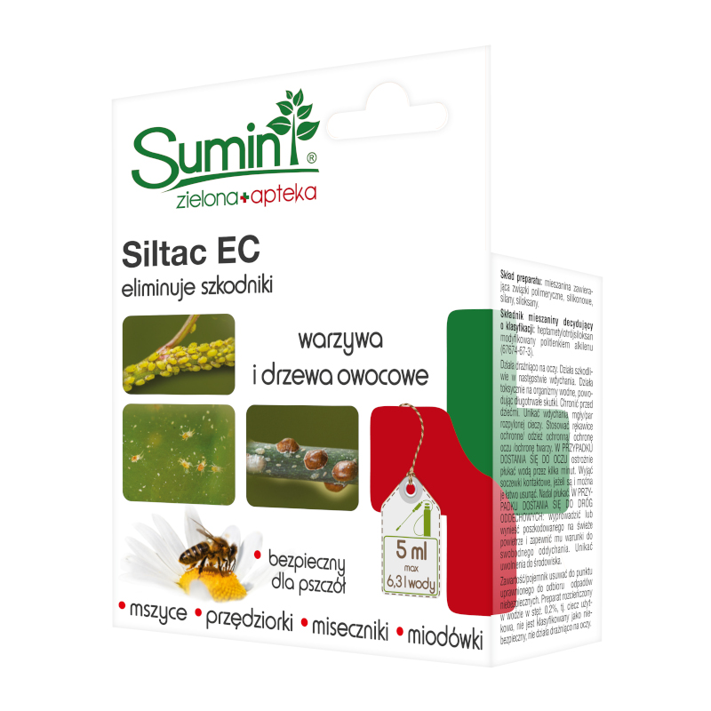 Środek na przędziorki Sumin Siltac EC 5ml, 20ml