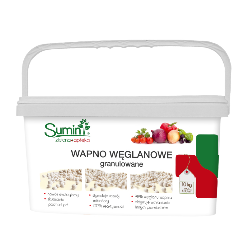 Wapno węglanowe granulowane Sumin 3kg