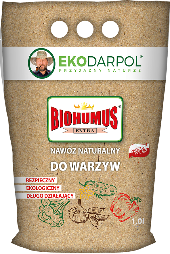 Nawóz sypki do warzyw Biohumus Extra 1L