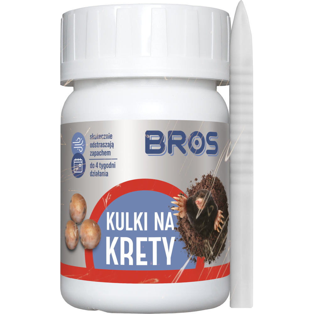 Kulki odstraszające na krety BROS 90g