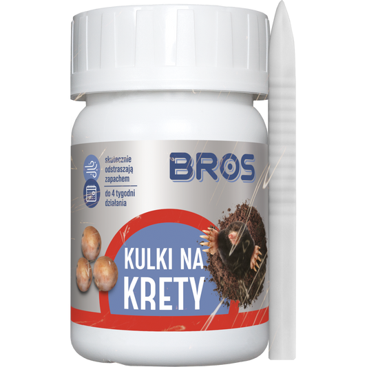 Kulki odstraszające na krety BROS 90g